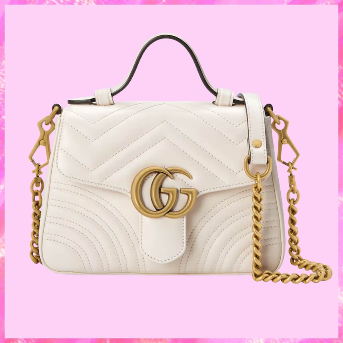 Gucci Designer GG Marmont Top Handle Bag, Gucci Handbag, Designer Handbag, Cheap Designer Handbag, Designer Handbag