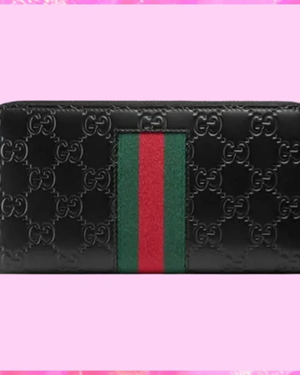 Gucci Designer GG Supreme Zip Around Wallet, Gucci Handbag, Designer Handbag, Cheap Designer Handbag, Designer Handbag