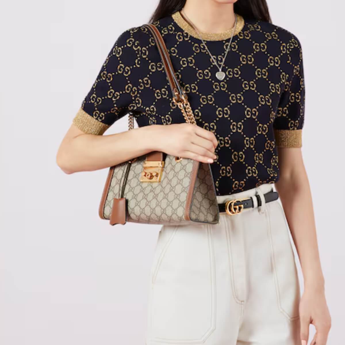 Gucci Designer Padlock Medium Tote Bag, Gucci Handbag, Designer Handbag, Cheap Designer Handbag, Designer Handbag