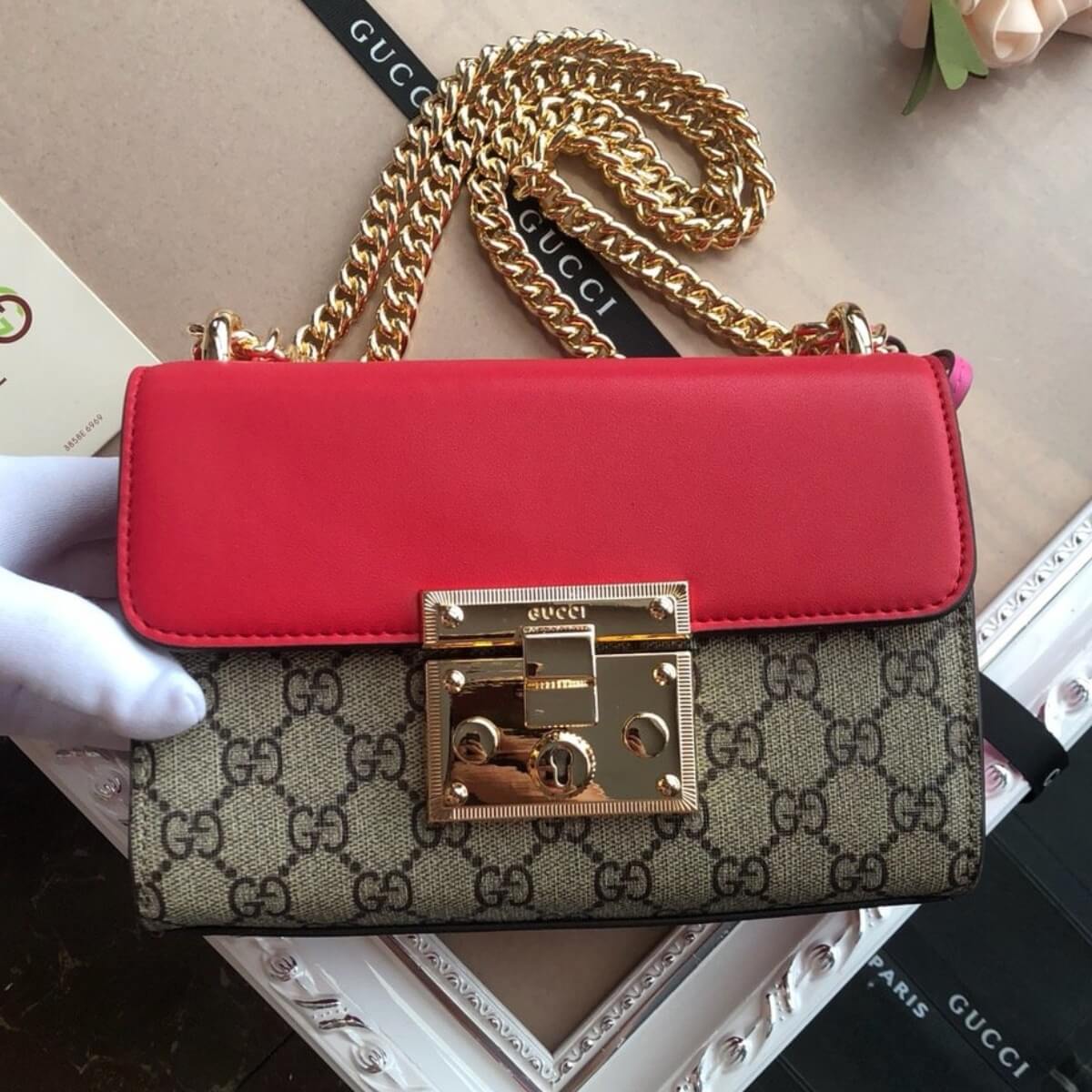 Gucci Designer Padlock Small Shoulder Bag, Gucci Handbag, Designer Handbag, Cheap Designer Handbag, Designer Handbag