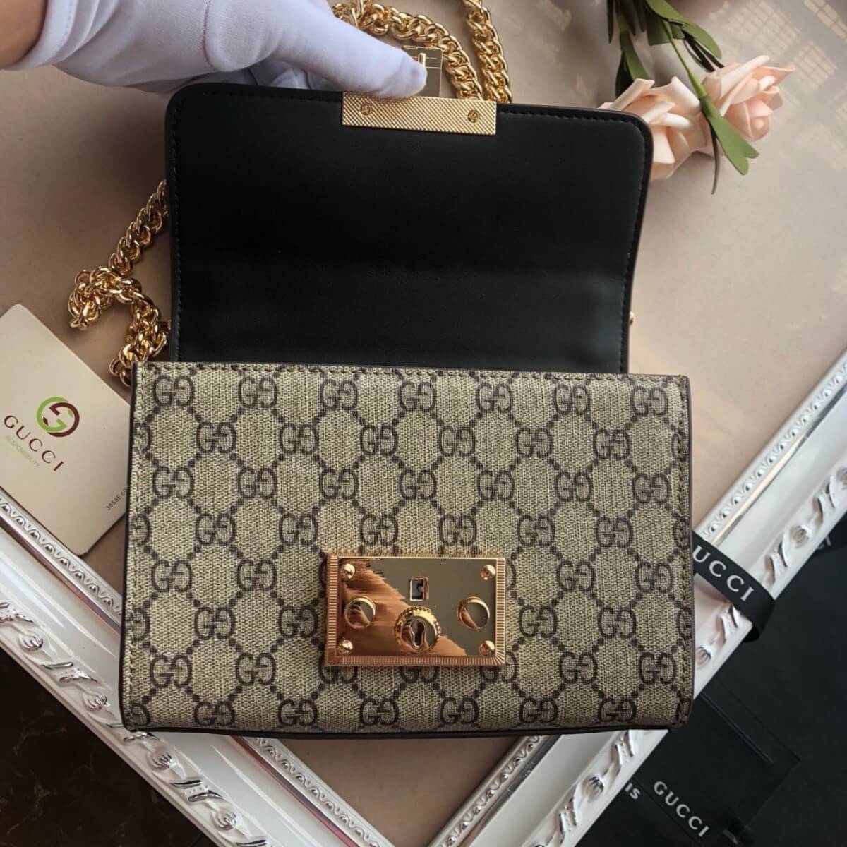 Gucci Designer Padlock Small Shoulder Bag, Gucci Handbag, Designer Handbag, Cheap Designer Handbag, Designer Handbag