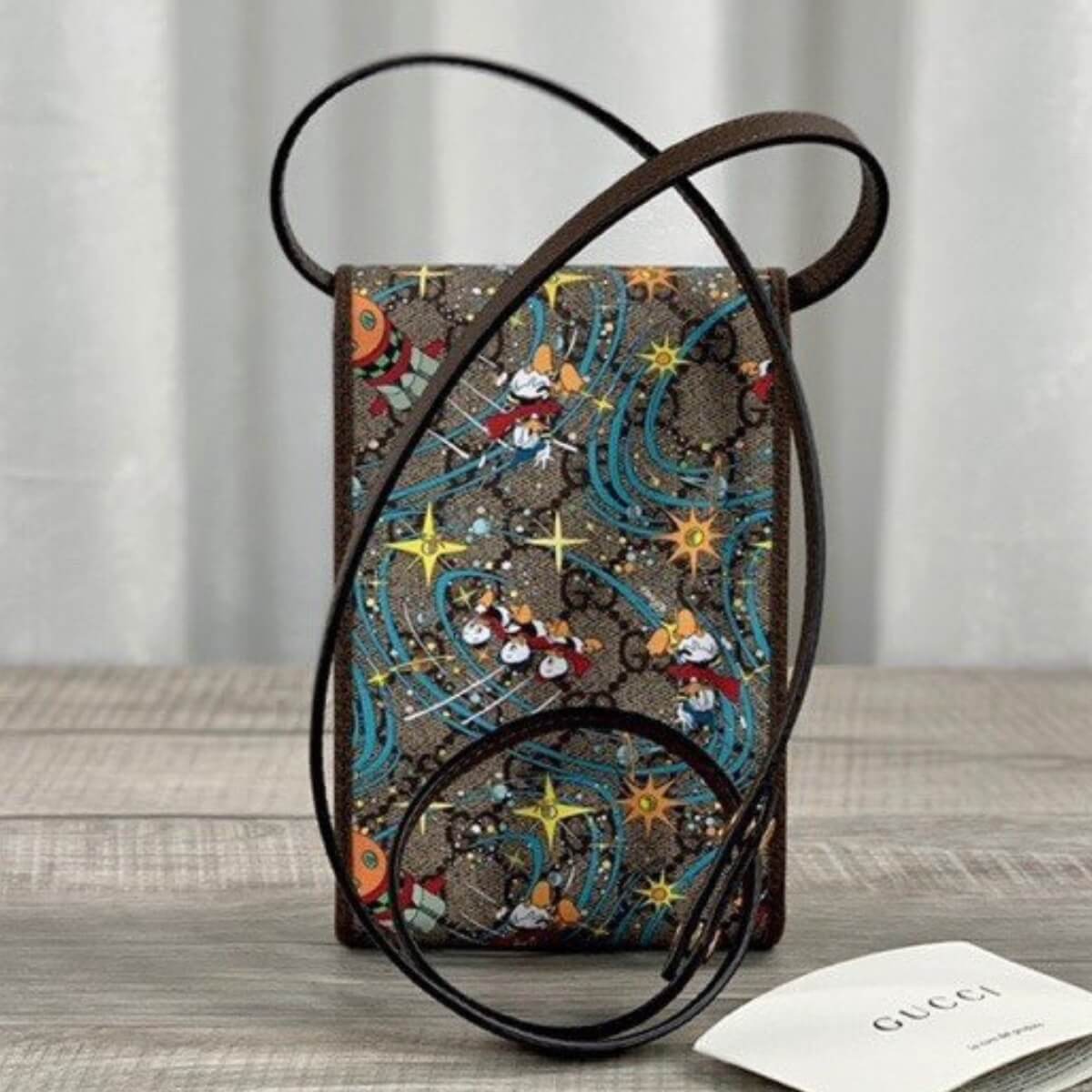 Gucci Designer x Disney Donald Duck Crossbody Bag, Gucci Handbag, Designer Handbag, Cheap Designer Handbag, Designer Handbag