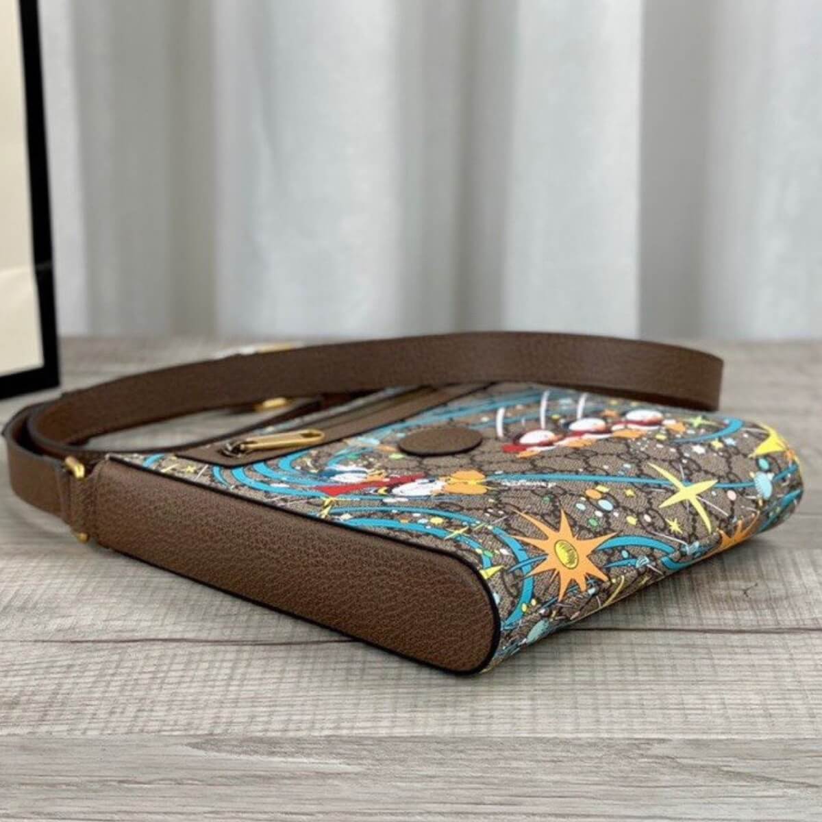 Gucci Designer x Disney Donald Duck Messenger Bag, Gucci Handbag, Designer Handbag, Cheap Designer Handbag, Designer Handbag