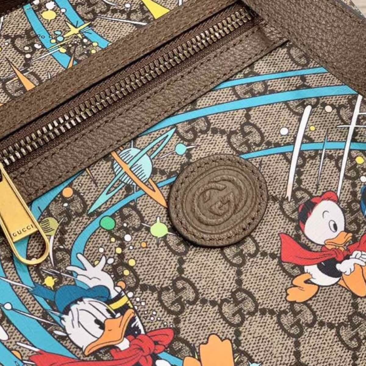 Gucci Designer x Disney Donald Duck Messenger Bag, Gucci Handbag, Designer Handbag, Cheap Designer Handbag, Designer Handbag