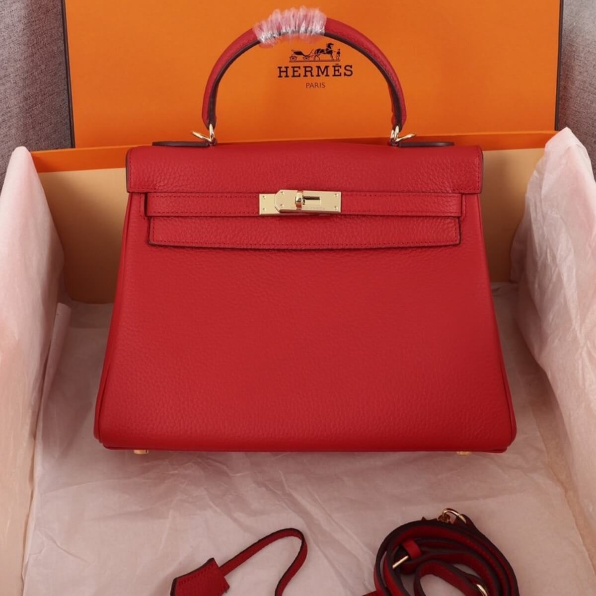 Hermes Designer Nata Epsom Kelly 25 Sellier Handbag, Hermes Handbag, Designer Handbag, Cheap Designer Handbag, Designer Handbag