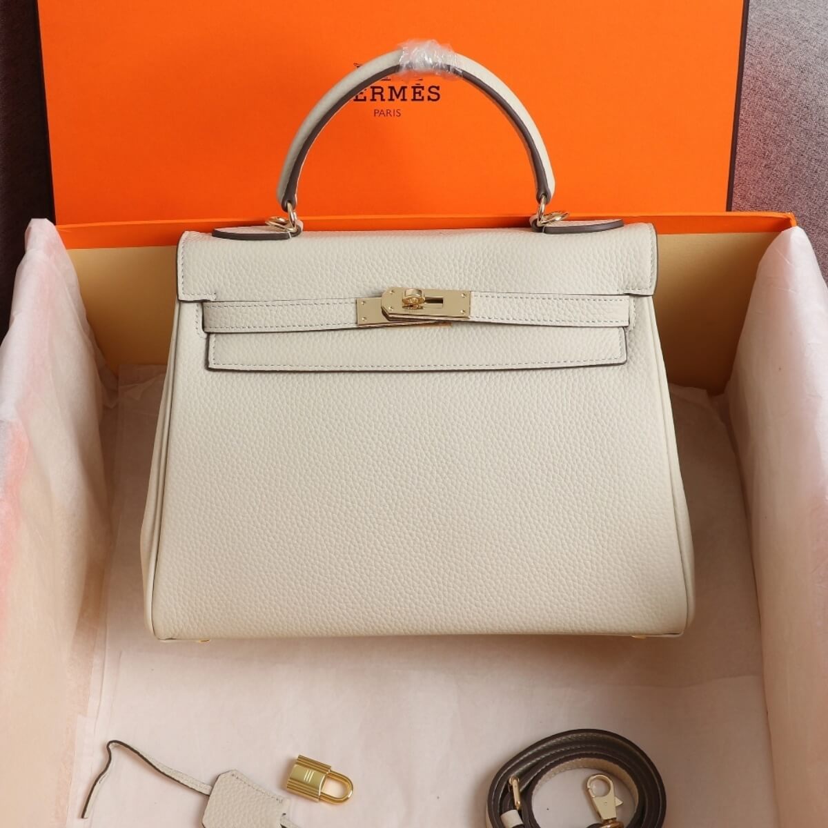 Hermes Designer Nata Epsom Kelly 25 Sellier Handbag, Hermes Handbag, Designer Handbag, Cheap Designer Handbag, Designer Handbag