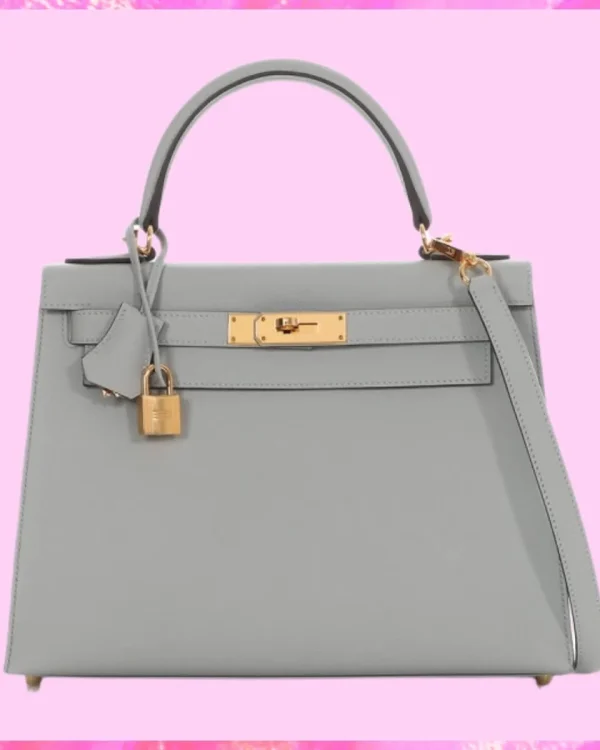 Hermes Designer Nata Epsom Kelly 25 Sellier Handbag, Hermes Handbag, Designer Handbag, Cheap Designer Handbag, Designer Handbag