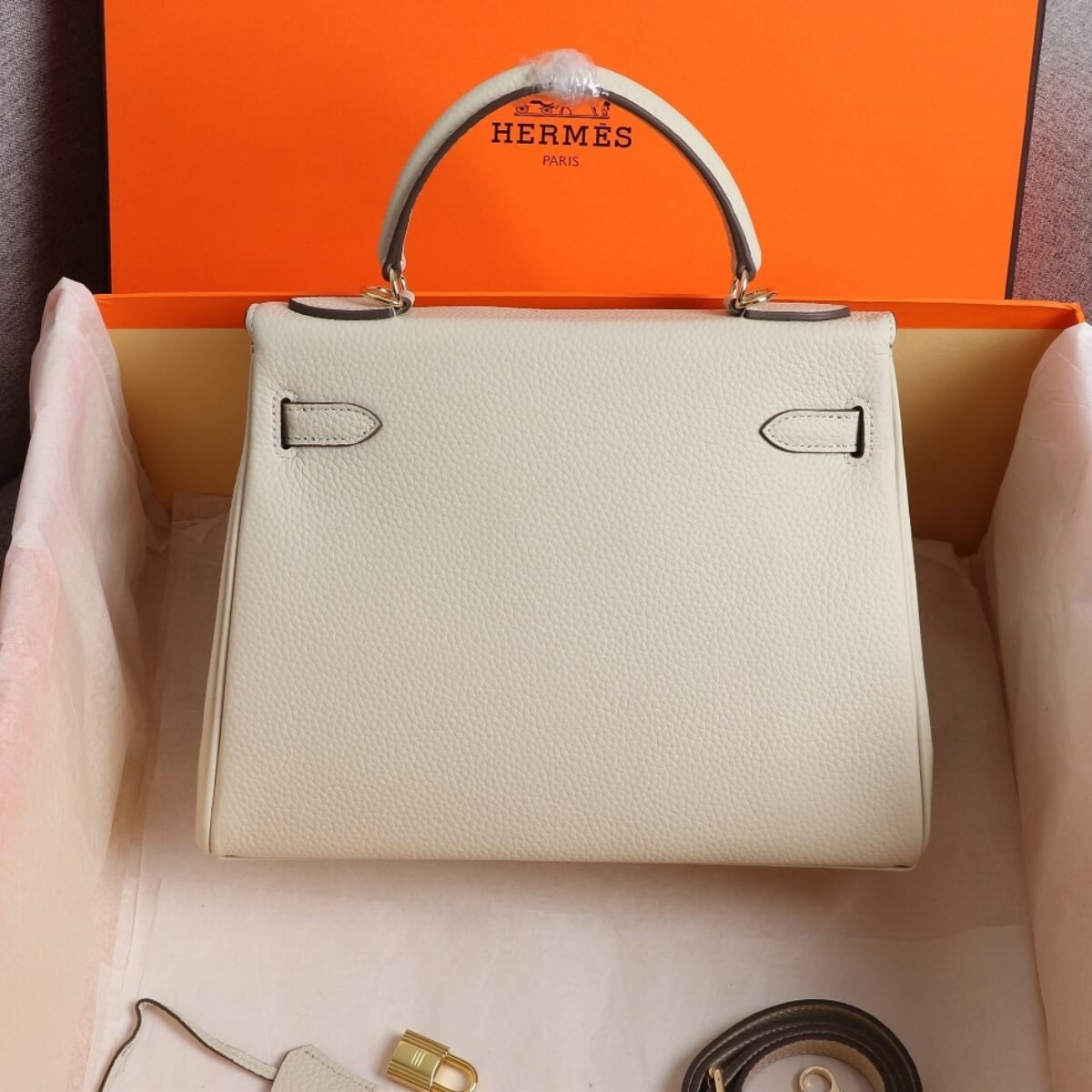 Hermes Designer Nata Epsom Kelly 25 Sellier Handbag, Hermes Handbag, Designer Handbag, Cheap Designer Handbag, Designer Handbag