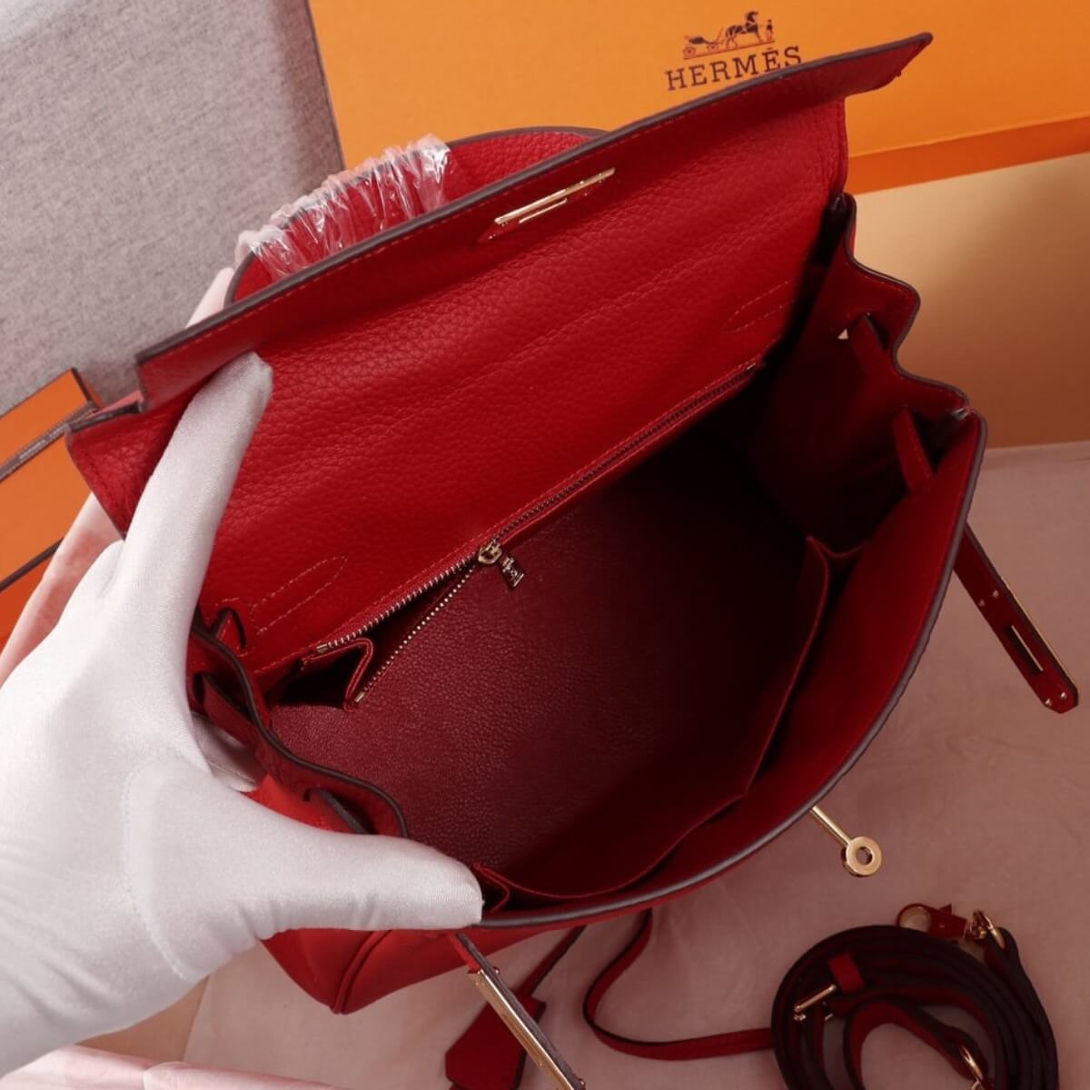 Hermes Designer Nata Epsom Kelly 25 Sellier Handbag, Hermes Handbag, Designer Handbag, Cheap Designer Handbag, Designer Handbag