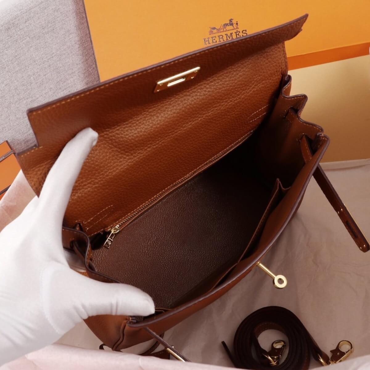 Hermes Designer Nata Epsom Kelly 25 Sellier Handbag, Hermes Handbag, Designer Handbag, Cheap Designer Handbag, Designer Handbag