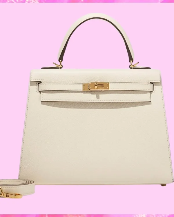 Hermes Designer Nata Epsom Kelly 25 Sellier Handbag, Hermes Handbag, Designer Handbag, Cheap Designer Handbag, Designer Handbag