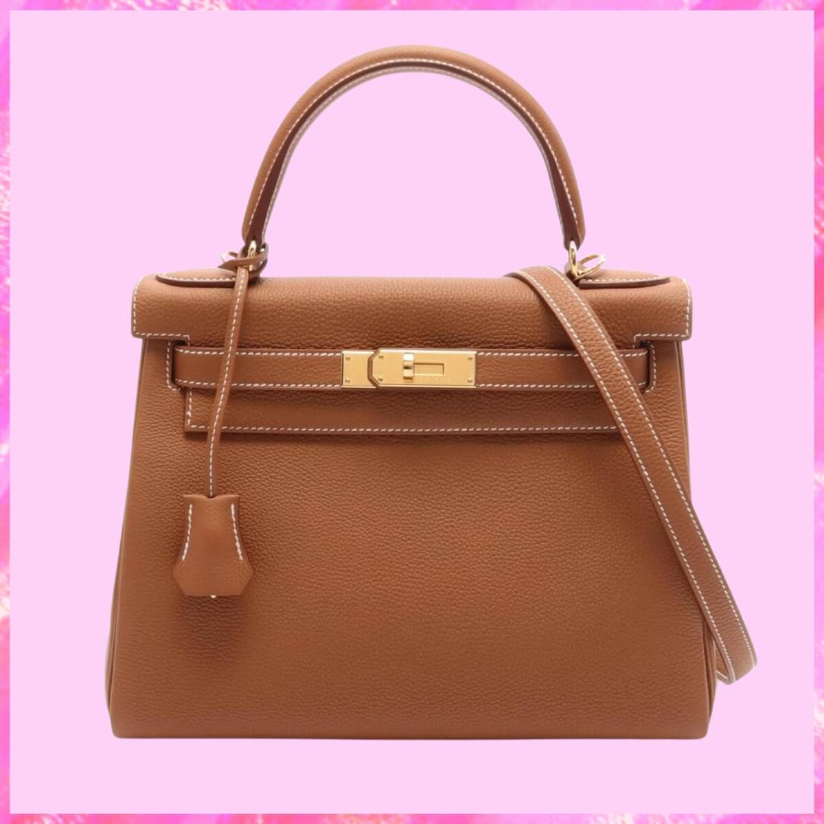 Hermes Designer Nata Epsom Kelly 25 Sellier Handbag, Hermes Handbag, Designer Handbag, Cheap Designer Handbag, Designer Handbag