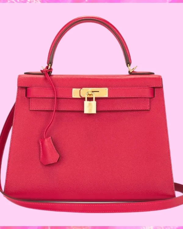 Hermes Designer Nata Epsom Kelly 25 Sellier Handbag, Hermes Handbag, Designer Handbag, Cheap Designer Handbag, Designer Handbag