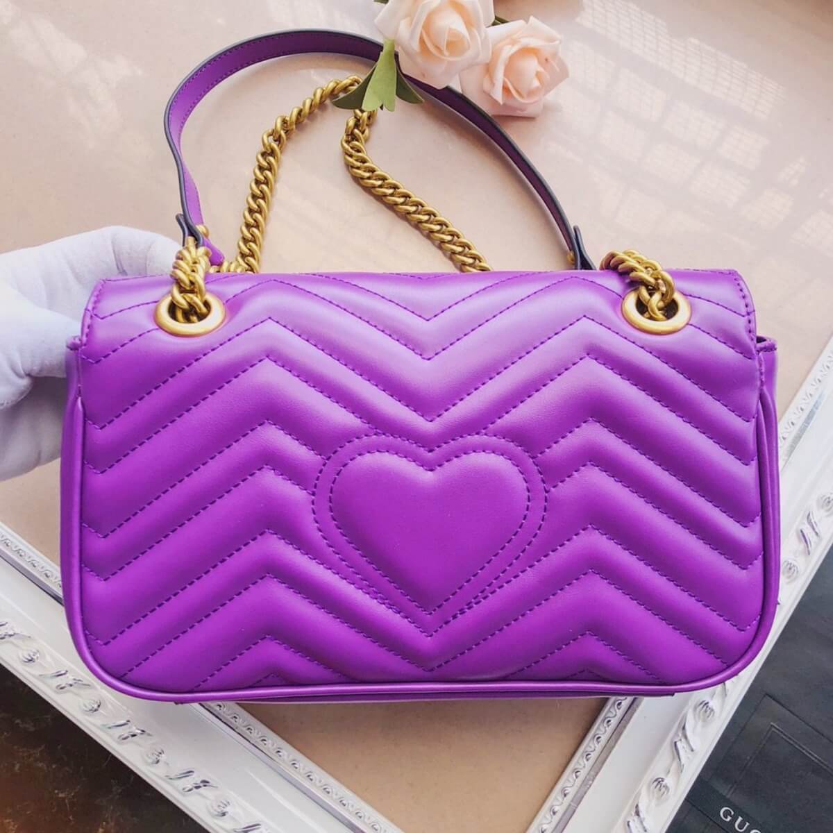 Gucci Designer GG Marmont Matelassé Shoulder Bag, Gucci Handbag, Designer Handbag, Cheap Designer Handbag, Designer Handbag
