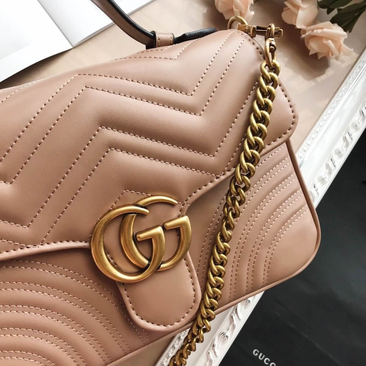 Gucci Designer Double G Marmont Handbag Bag, Gucci Handbag, Designer Handbag, Cheap Designer Handbag, Designer Handbag