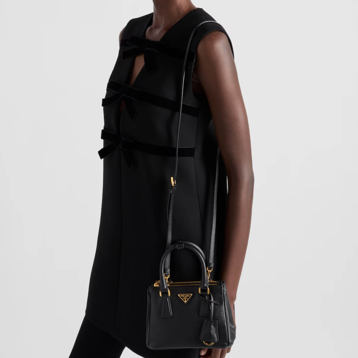 Prada Designer Galleria Saffiano Leather Micro Bag, Prada Handbag, Designer Handbag, Cheap Designer Handbag, Designer Handbag