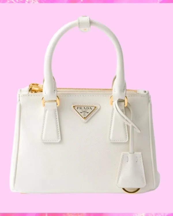 Prada Designer Galleria Saffiano Leather Micro Bag, Prada Handbag, Designer Handbag, Cheap Designer Handbag, Designer Handbag