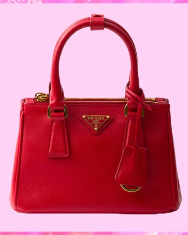 Prada Designer Galleria Saffiano Leather Micro Bag, Prada Handbag, Designer Handbag, Cheap Designer Handbag, Designer Handbag