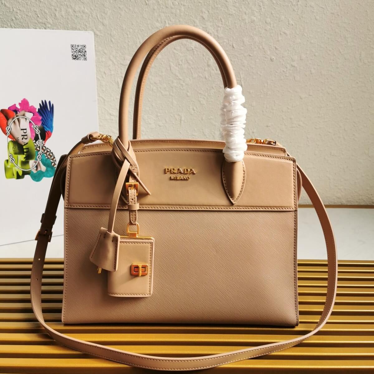Prada Designer Leather Esplanade Handbag, Prada Handbag, Designer Handbag, Cheap Designer Handbag, Designer Handbag
