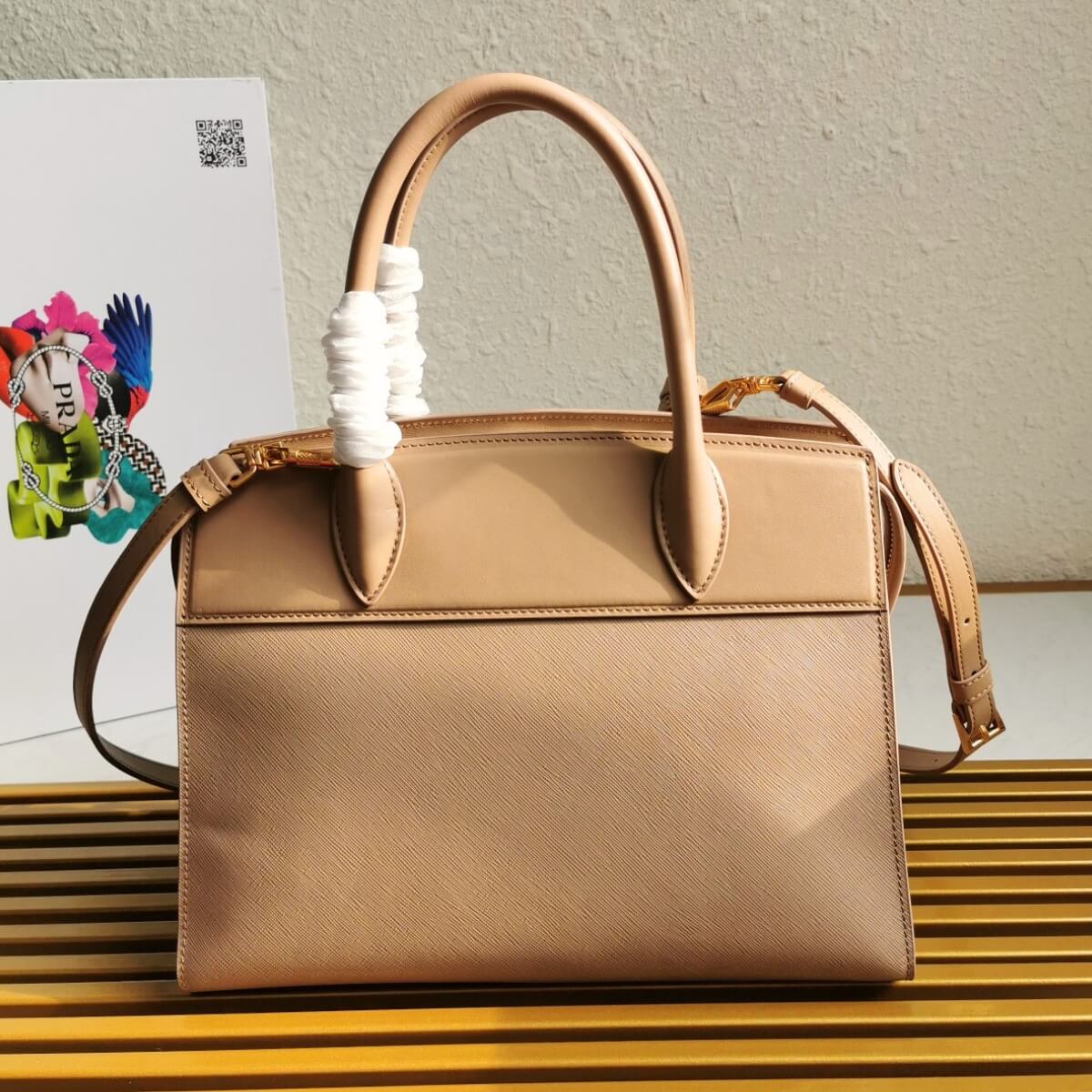 Prada Designer Leather Esplanade Handbag, Prada Handbag, Designer Handbag, Cheap Designer Handbag, Designer Handbag