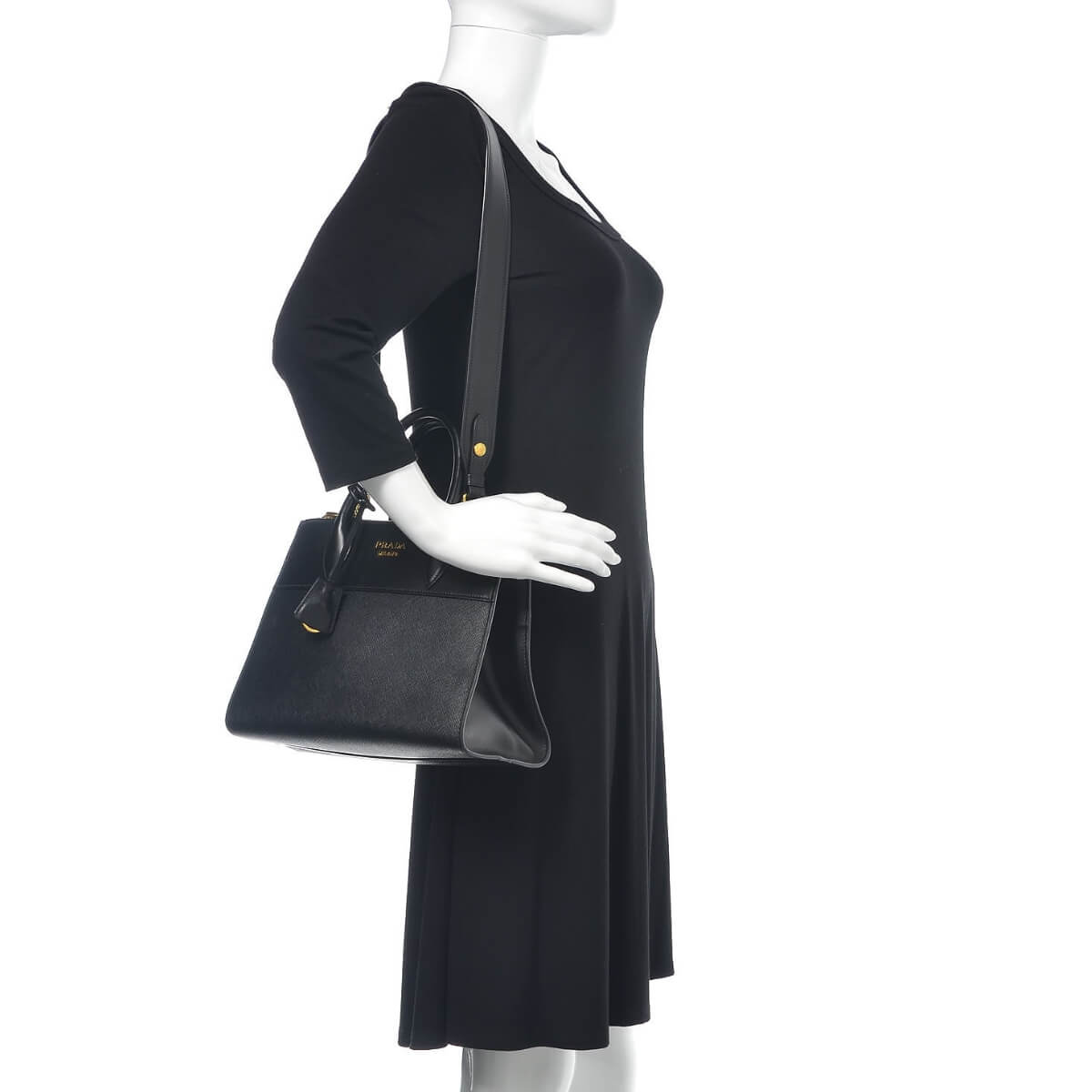 Prada Designer Leather Esplanade Handbag, Prada Handbag, Designer Handbag, Cheap Designer Handbag, Designer Handbag