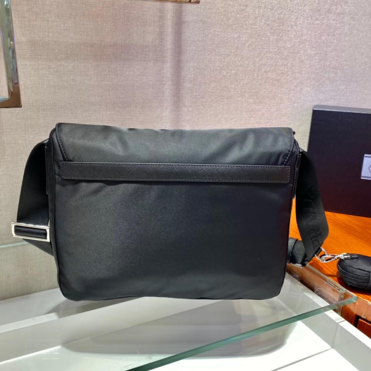 Prada Designer Nylon Weekend Messenger Shoulder Bag, Prada Handbag, Designer Handbag, Cheap Designer Handbag, Designer Handbag