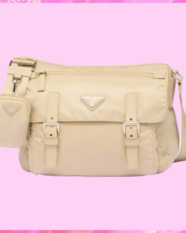 Prada Designer Nylon Weekend Messenger Shoulder Bag, Prada Handbag, Designer Handbag, Cheap Designer Handbag, Designer Handbag