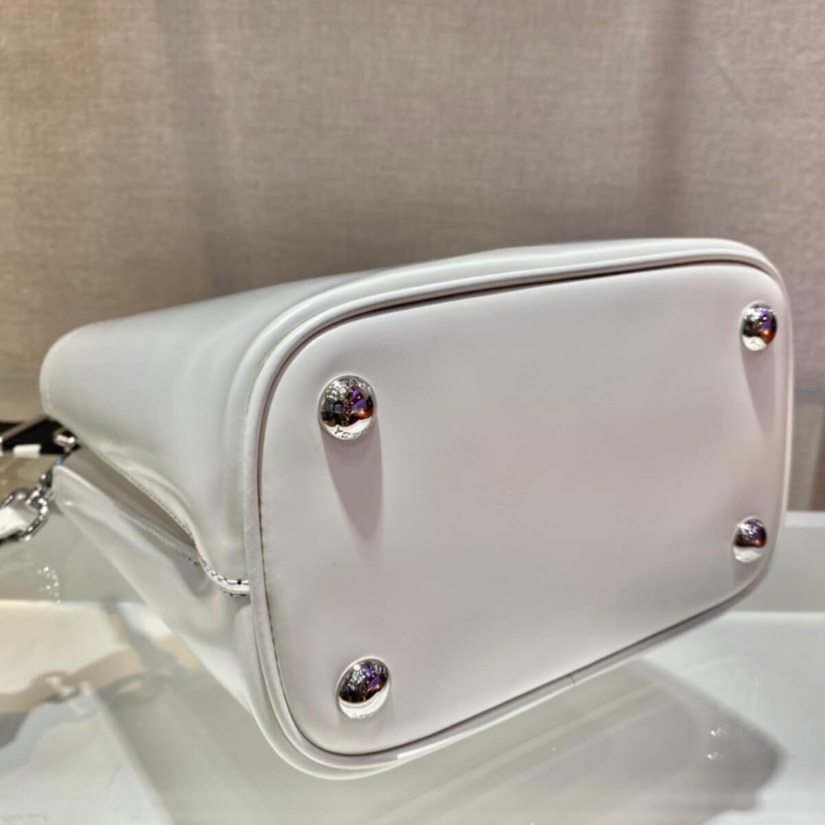 Prada Designer Saffiano Cuir Panier Bucket Bag, Prada Handbag, Designer Handbag, Cheap Designer Handbag, Designer Handbag
