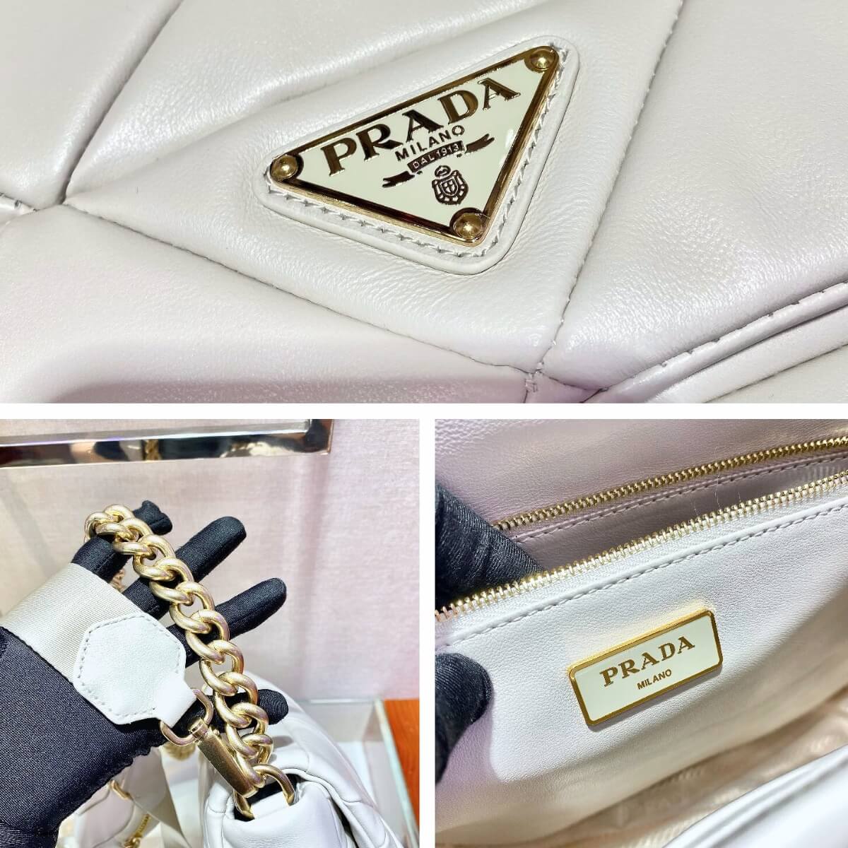 Prada Designer System Nappa Patchwork Shoulder Bag, Prada Handbag, Designer Handbag, Cheap Designer Handbag, Designer Handbag