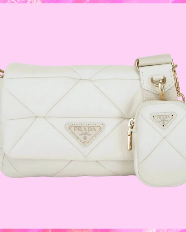Prada Designer System Nappa Patchwork Shoulder Bag, Prada Handbag, Designer Handbag, Cheap Designer Handbag, Designer Handbag