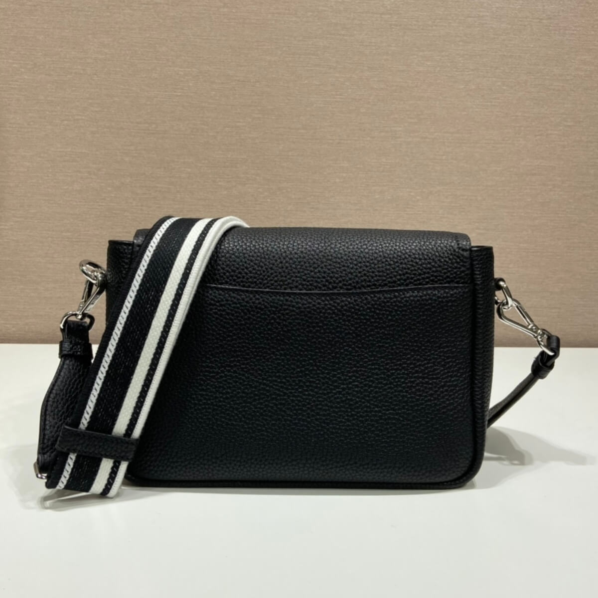 Prada Designer Vitello Daino Soft Flap Crossbody Bag, Prada Handbag, Designer Handbag, Cheap Designer Handbag, Designer Handbag