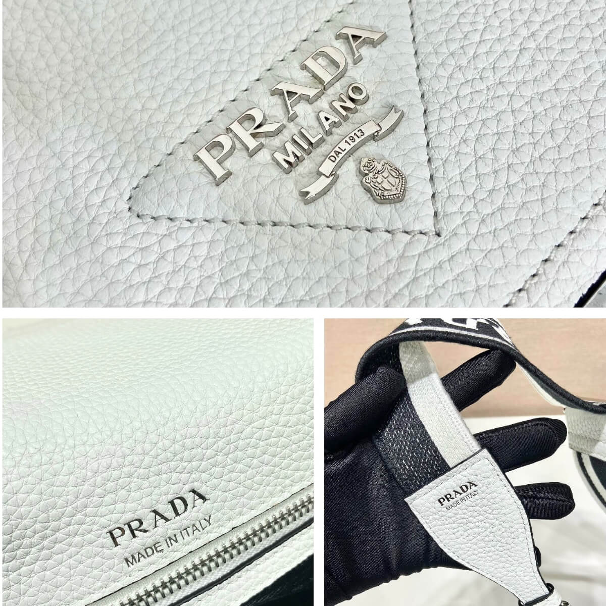 Prada Designer Vitello Daino Soft Flap Crossbody Bag, Prada Handbag, Designer Handbag, Cheap Designer Handbag, Designer Handbag