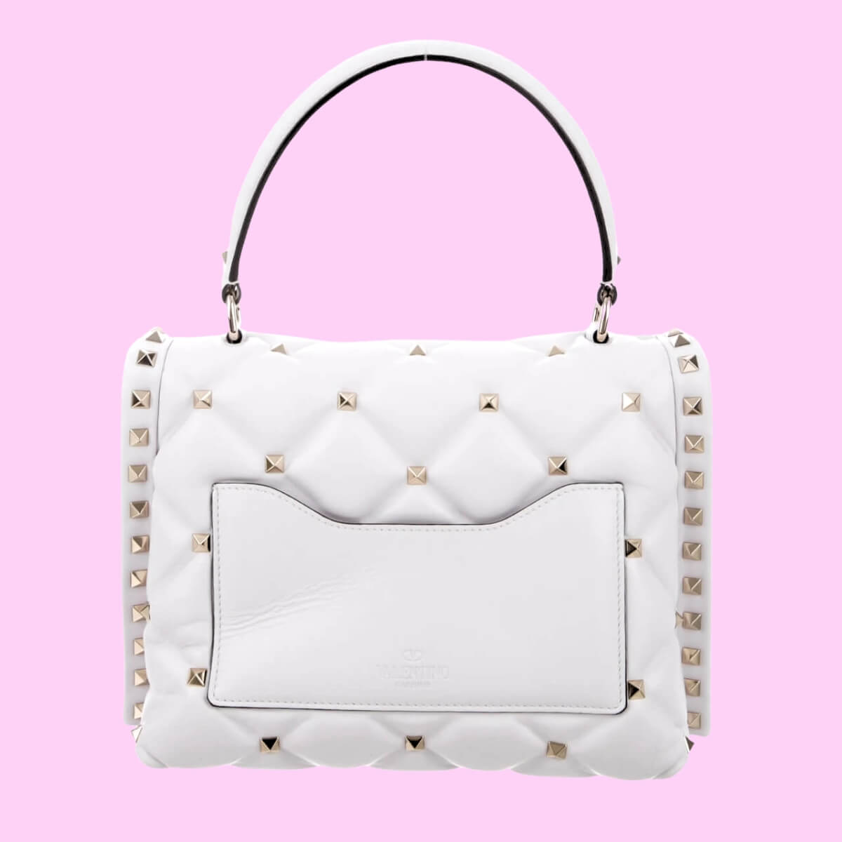 Valentino Designer Candystud Top Handle Handbag, Valentino Handbag, Designer Handbag, Cheap Designer Handbag, Designer Handbag