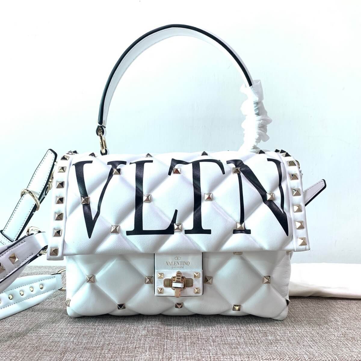 Valentino Designer Candystud Top Handle Handbag, Valentino Handbag, Designer Handbag, Cheap Designer Handbag, Designer Handbag