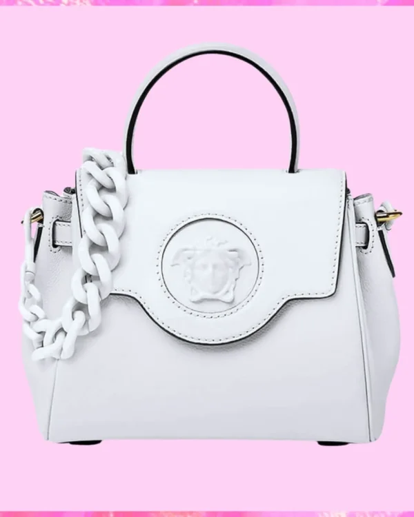 Versace Designer Medusa Charm Chain Handbag, Versace Handbag, Designer Handbag, Cheap Designer Handbag, Designer Handbag