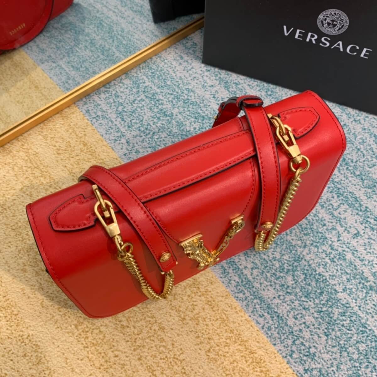 Versace Designer V Virtus Handbag, Versace Handbag, Designer Handbag, Cheap Designer Handbag, Designer Handbag