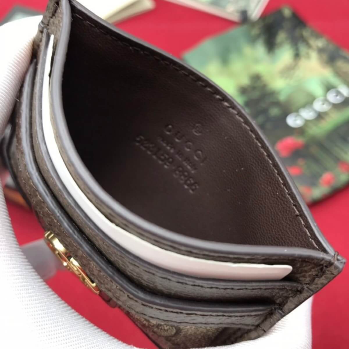 Gucci Designer GG Supreme Card Holder, Gucci Handbag, Designer Handbag, Cheap Designer Handbag, Designer Handbag