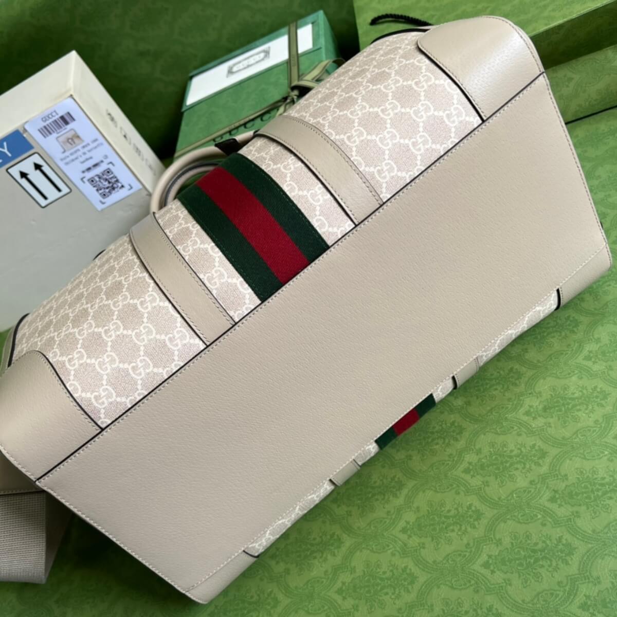 Gucci Designer GG Supreme Savoy Duffle Bag, Gucci Handbag, Designer Handbag, Cheap Designer Handbag, Designer Handbag