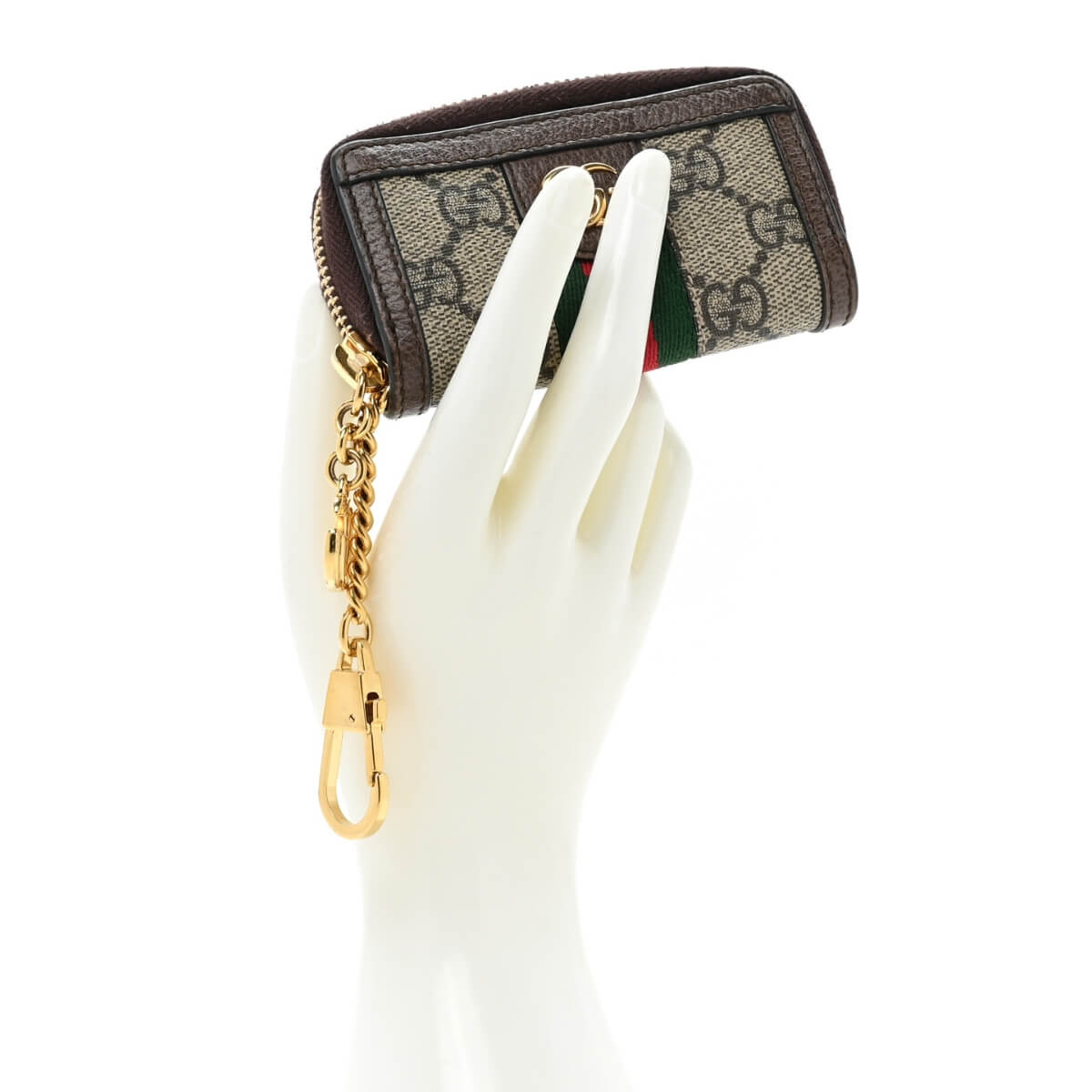 Gucci Designer Ophidia Key Pouch GG Supreme Wristlet, Gucci Handbag, Designer Handbag, Cheap Designer Handbag, Designer Handbag