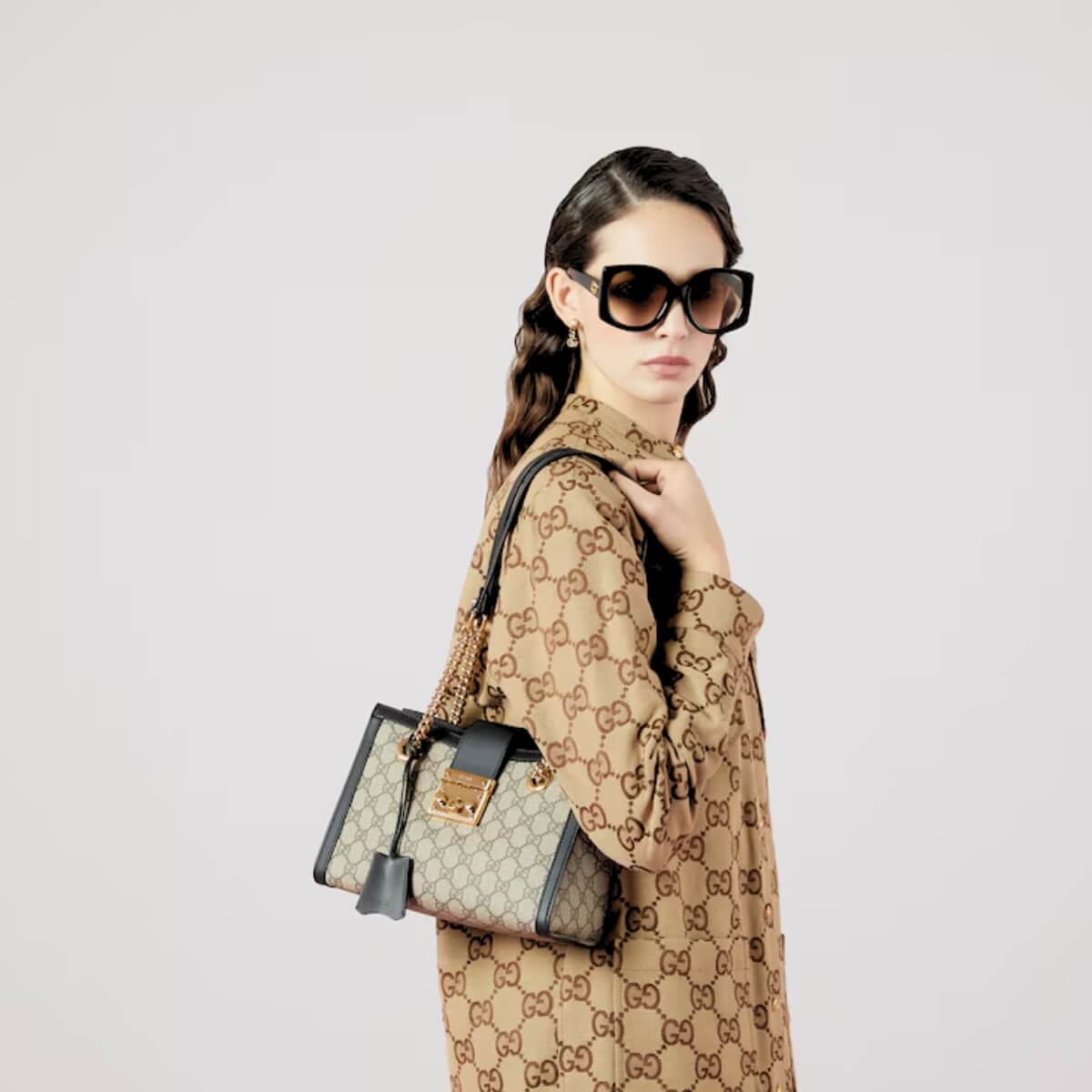 Gucci Designer Padlock Medium Tote Bag, Gucci Handbag, Designer Handbag, Cheap Designer Handbag, Designer Handbag